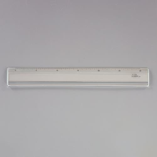 ライオン事務器(LION) 定規 30cm EA720YG-2 4550061695234【別送品】