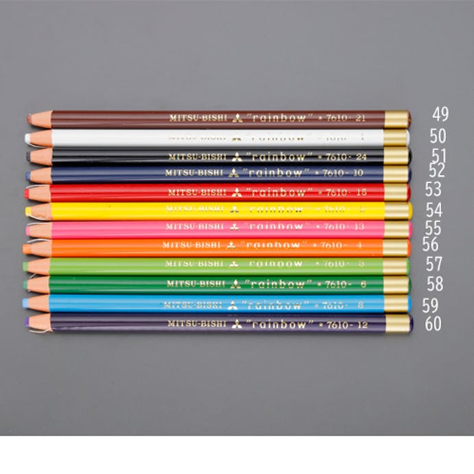 三菱鉛筆(uni) [現場用] 水性色鉛筆(12本/茶) EA765MC-49 4550061700945(CDC)【別送品】