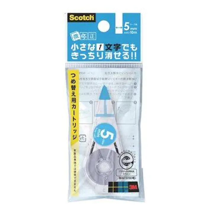 3M 修正テープ(交換用) 5mmx10m EA765BR-77 4550061709344【別送品】