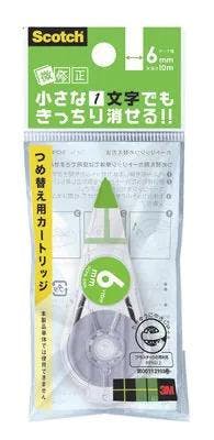 3M 修正テープ(交換用) 6mmx10m EA765BR-78 4550061709351【別送品】