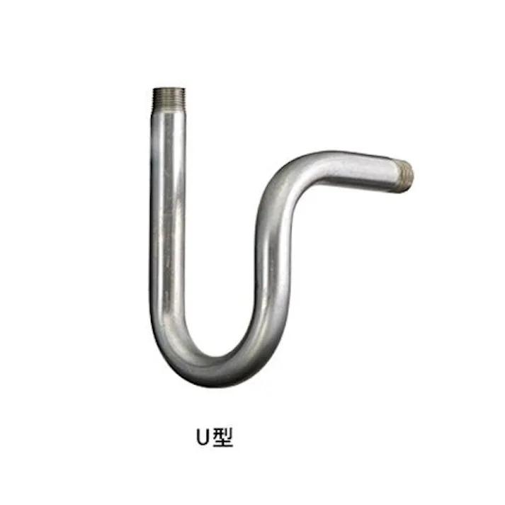 ESCO R 1/4"xR 1/4" メートルパイプ(U型/鉄) EA729HG-1 4550061709733(CDC)【別送品】