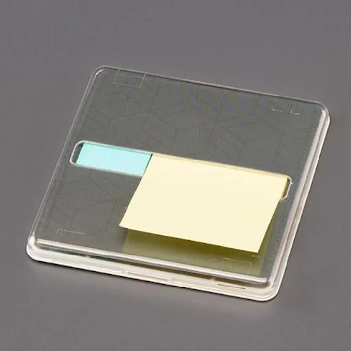 3M 75x50mm/75x25mm 強粘着メモ(28枚x2個/2色) EA762GA-142 4550061710470(CDC)【別送品】