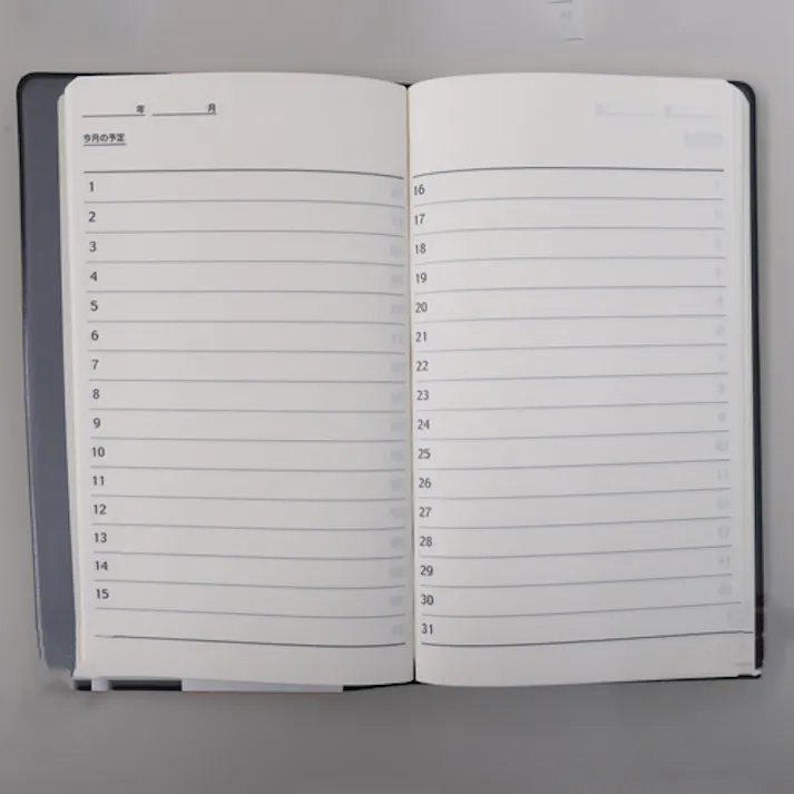 ナカバヤシ ヨコ罫線 手帳(104ページ/1冊) 145x85mm EA762GC-355 4550061727195【別送品】