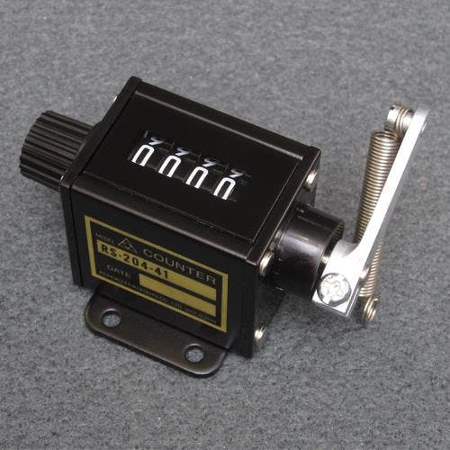 京北計器工業 ラチェット式カウンター(右ハンドル/トップゴーイング) [4桁] EA714CA-1 4550061736104【別送品】