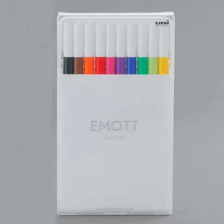 三菱鉛筆(uni) 10本組 水性サインペン EA765MH-75 4550061744482(CDC)【別送品】