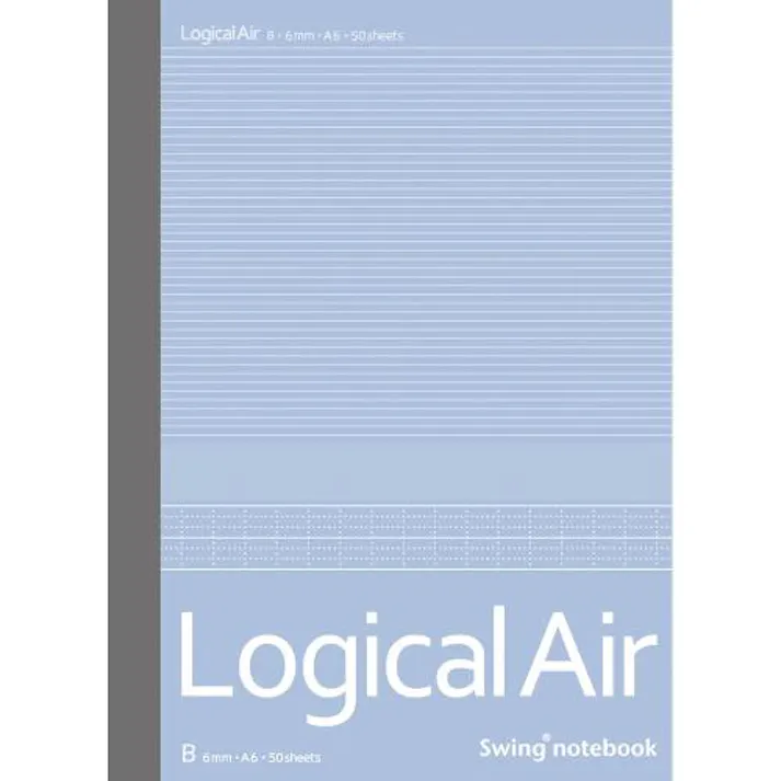 ナカバヤシ 罫線A6ノート(50ページ/10冊) 6mm EA762GB-31 4550061748596【別送品】
