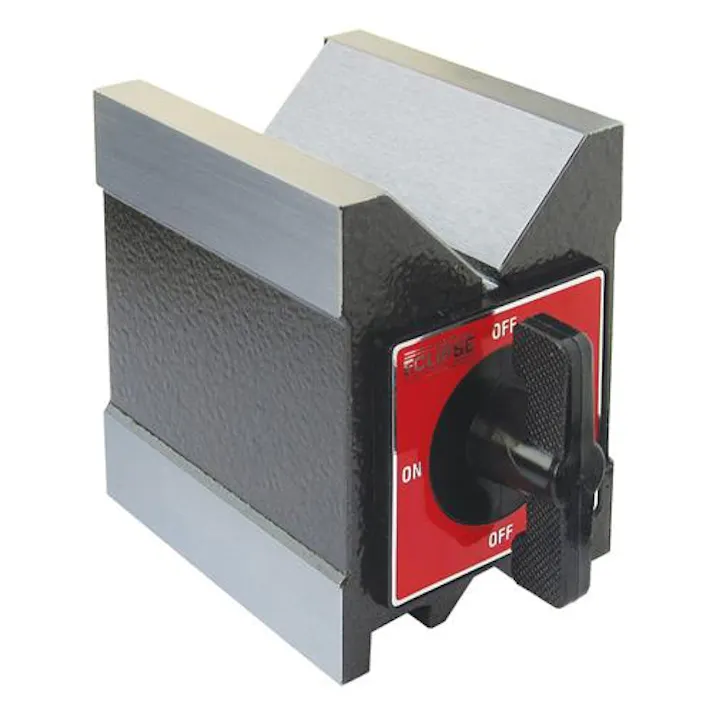 ESCO 70x80x 95mm Vブロック(マグネット付) EA719DM-2 4550061749234(CDC)【別送品】