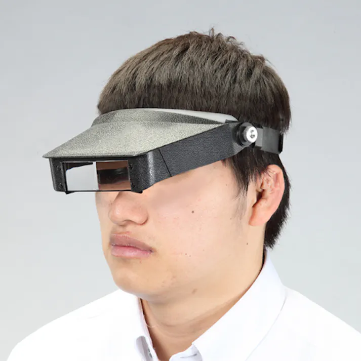 シンワ測定 ヘッドルーペ x2.2/x3.3 EA756HE-2 4550061757895【別送品】