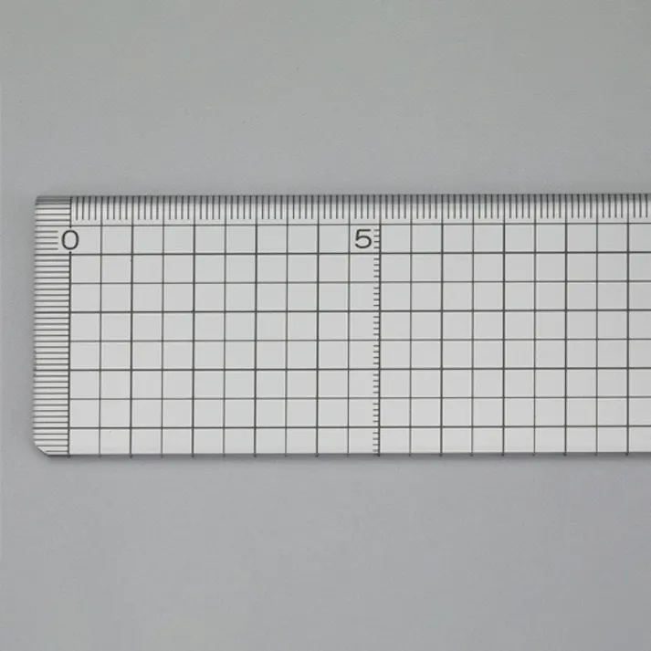 シンワ測定 方眼定規 45cm EA720YG-57 4550061758441【別送品】