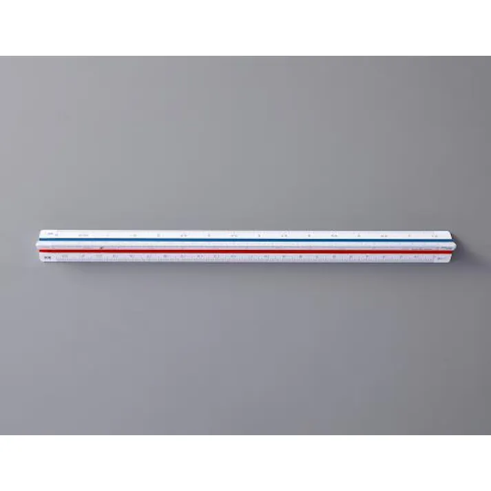 シンワ測定 三角スケール(建築・造船用) 30cm EA736B-36 4550061758786【別送品】