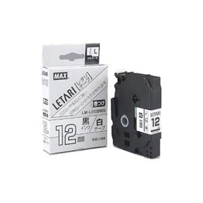 マックス(MAX) マーキング用テープ(白) 12mm EA761ED-41 4550061769232【別送品】