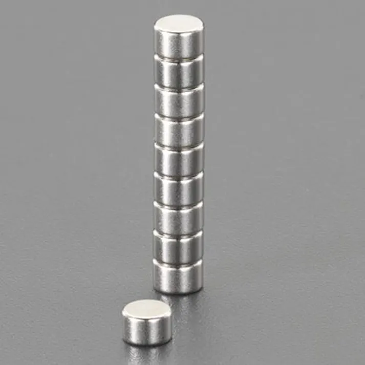 ESCO φ10x 3mm 超強力マグネット(10個) EA781EK-52 4550061776094(CDC)【別送品】