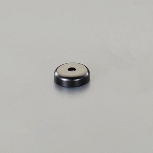 超強力マグネット(黒) φ20x7mm/M4/9kg EA781EM-21 4550061776148【別送品】
