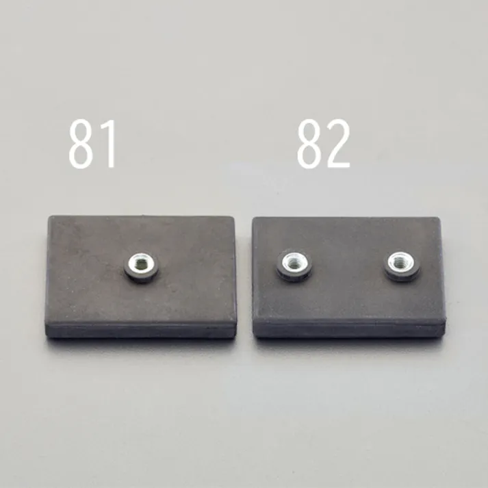 強力マグネット(M4x1穴) 43×31x6mm/85N EA781EE-81 4550061778531【別送品】
