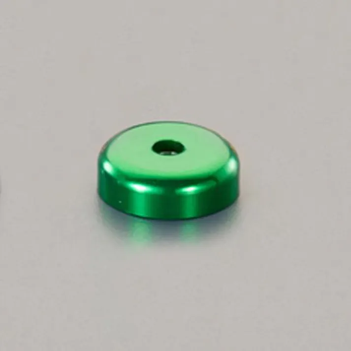 ESCO φ48x穴8.5mm/ 75kg 超強力マグネット(緑) EA781EM-66 4550061778630(CDC)【別送品】