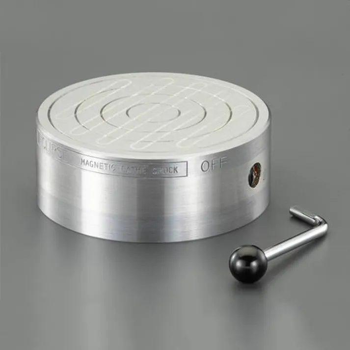 ESCO φ305x72mm 丸形マグネットチャック EA719EA-4 4550061781586(CDC)【別送品】