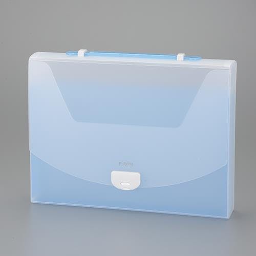 セキセイ(sedia) デザインケース(ブルー) A4/340x260mm EA762CF-481 4550061784532【別送品】