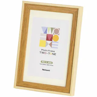 ナカバヤシ フォトフレーム(ライトブラウン) KG/L判 EA761LP-156 4550061799833【別送品】