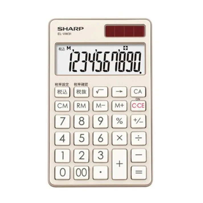 シャープ(SHARP) 10桁 計算機(ゴールド) EA761GD-53 4550061802083(CDC)【別送品】