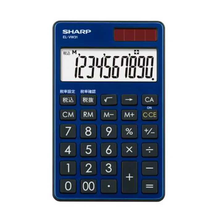 シャープ(SHARP) 計算機(ブルー) 10桁 EA761GD-54 4550061802090【別送品】