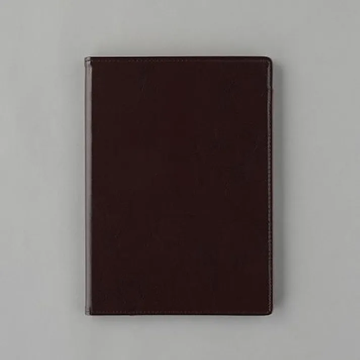 セキセイ(sedia) 235x171mm クリップファイル(二つ折り/ブラウン) EA762DA-173 4550061824702(CDC)【別送品】
