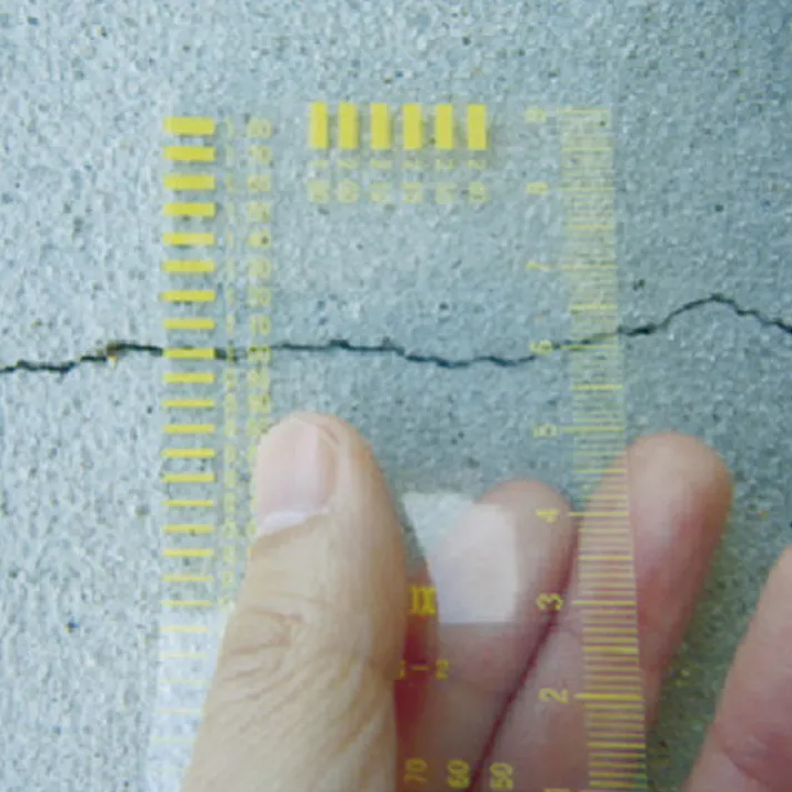 マイゾックス(myzox) クラックスケール(黄目盛) 0.1-3.0mm EA725VA-21 4550061828588【別送品】