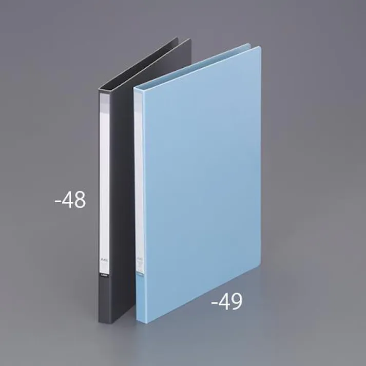 ライオン事務器(LION) A4/S型 レターファイル(120枚/ブラック) EA762CF-48 4550061837399(CDC)【別送品】