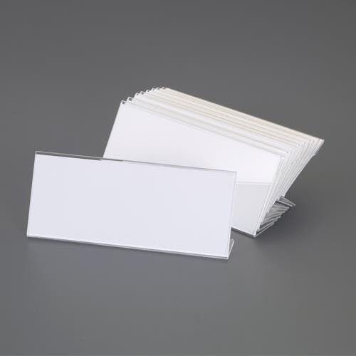 ライオン事務器(LION) カードホルダー(アクリル製/20個) 55x80mm EA762GK-81 4550061842768【別送品】