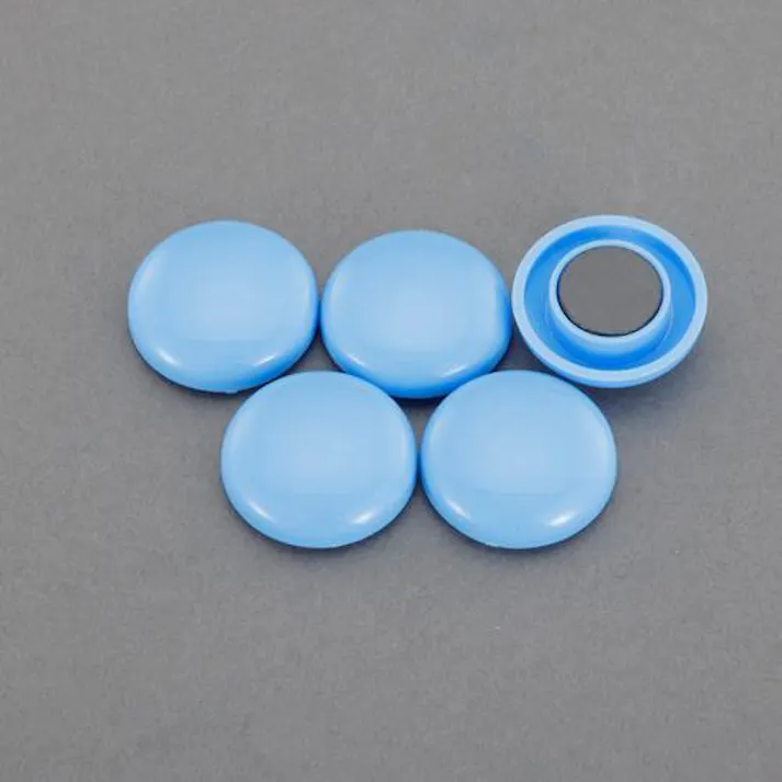 ナカバヤシ φ30mm マグネット(ブルー/5個) EA762FG-761 4550061845349(CDC)【別送品】