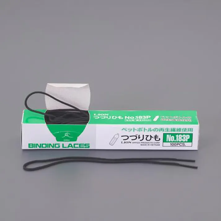 ライオン事務器(LION) とじひも(高強度/100本) 450mm EA762FE-3 4550061850831【別送品】