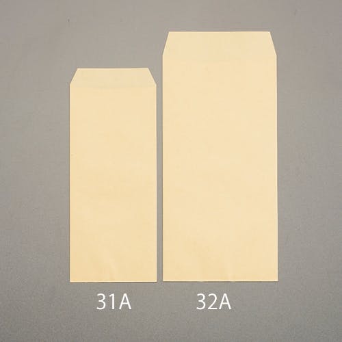 ESCO 120x235mm/長3 クラフト封筒(郵便枠なし) EA762GE-32A