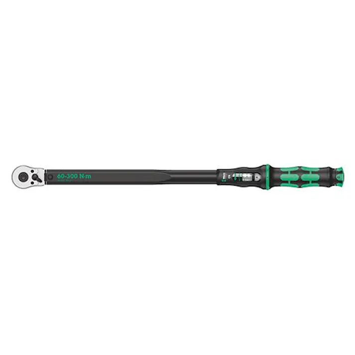 Wera 60-300N.m(1/2"DR) トルクレンチ(ラチェット式) EA723VA-124 4550061859513(CDC)【別送品】
