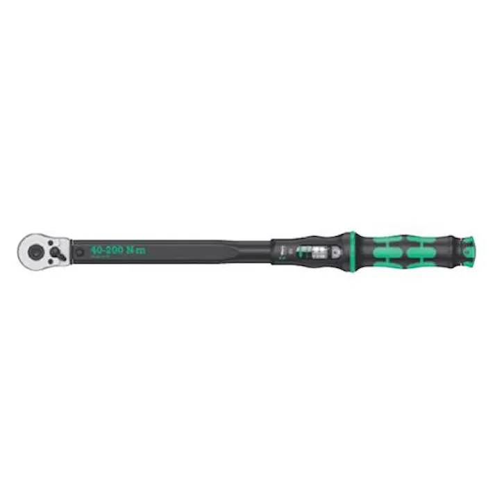 Wera 40-200N.m(1/2"DR) トルクレンチ(ラチェット式) EA723VA-123 4550061859575(CDC)【別送品】