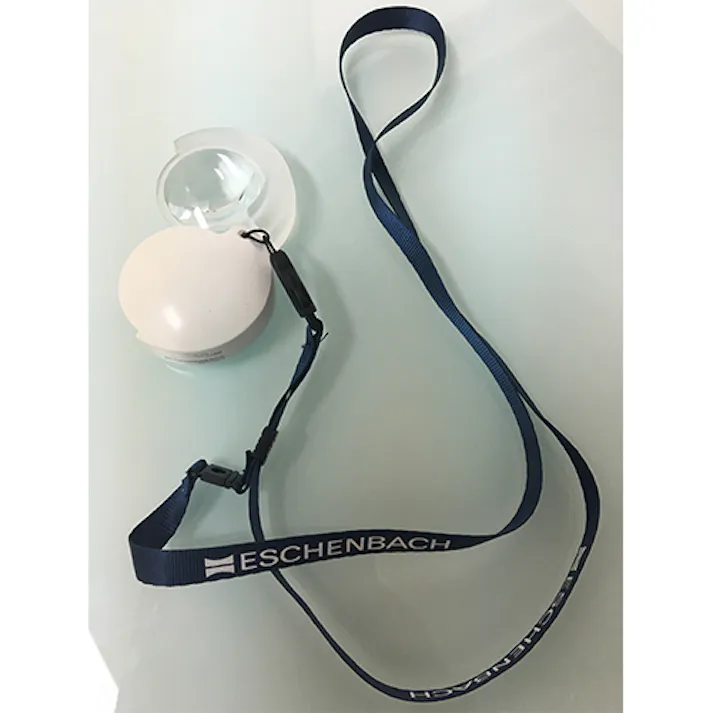 エッシェンバッハ光学 ポケットルーペ(白) x4.0/35mm EA756B-45 4550061881941【別送品】