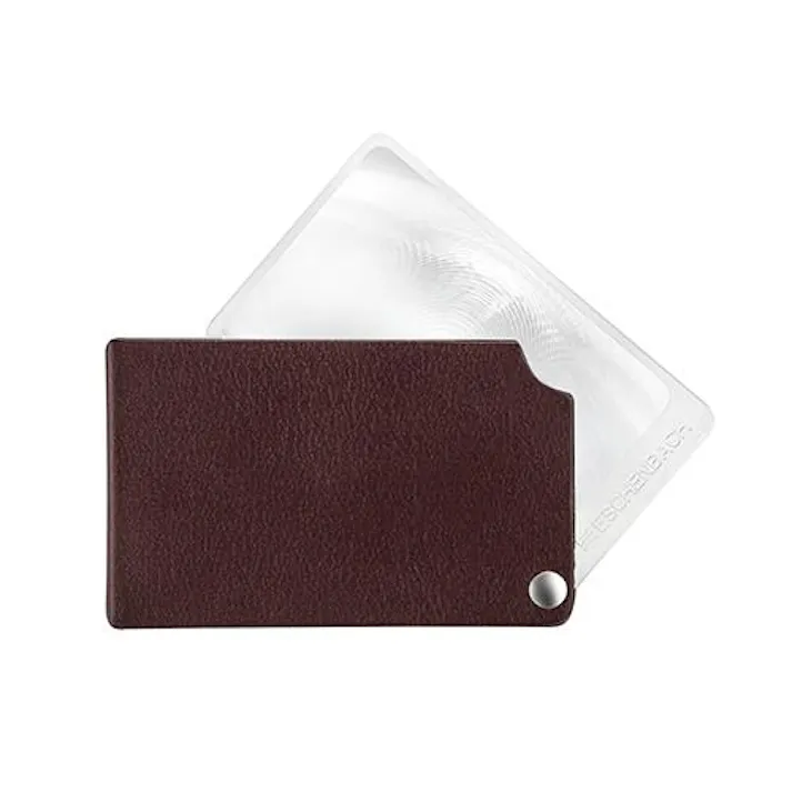 エッシェンバッハ光学 ポケットルーペ(角型/ボルドー) x2.5/48x74mm EA756B-91 4550061881958【別送品】