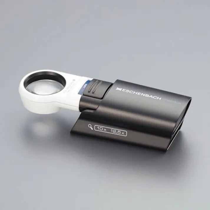 エッシェンバッハ光学 ルーペ(LEDライト付) x10.0/φ35mm EA756C-24 4550061882030【別送品】