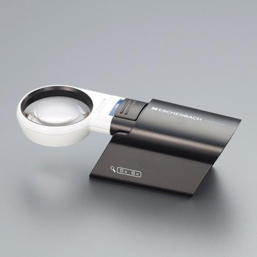 エッシェンバッハ光学 ルーペ(LEDライト付) x5.0/φ58mm EA756C-28 4550061882078【別送品】