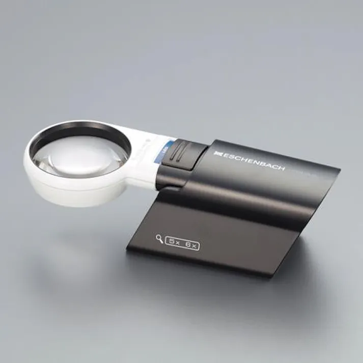 エッシェンバッハ光学 ルーペ(LEDライト付) x5.0/φ58mm EA756C-28 4550061882078【別送品】