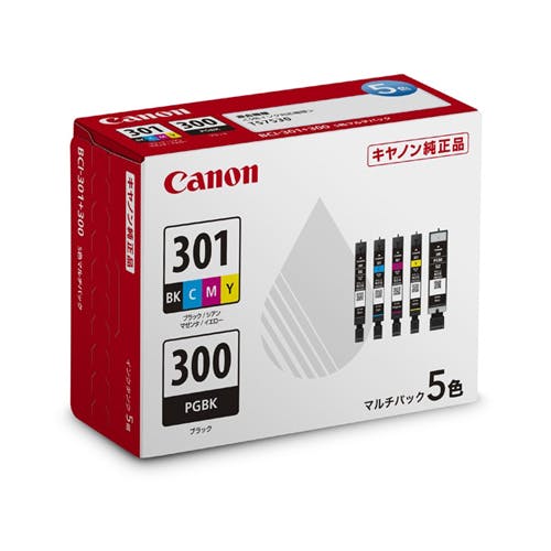 キヤノン(Canon) [キャノン] インクカートリッジ(5色セット/BCI-301+300/5MP EA759X-490  4550061912539【別送品】