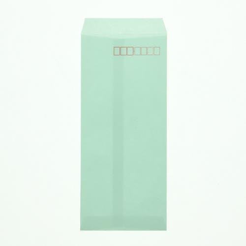 カラー封筒(郵便枠あり/100枚) 90x205mm/長4 EA762GE-61 4550061920596【別送品】