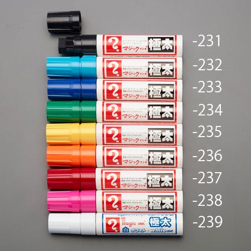 内田洋行(UCHIDA) マジックインキ(1本) 青/極太 EA765MJ-233