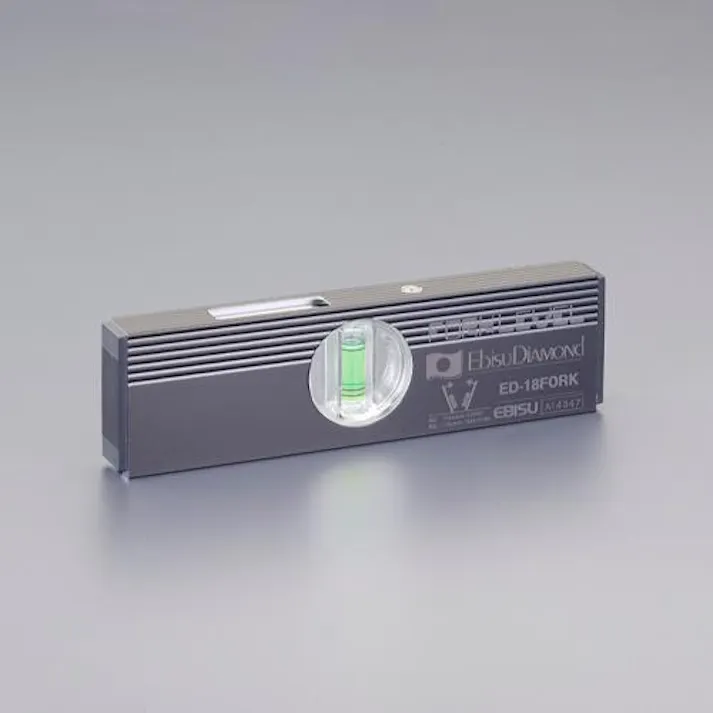 エビス 180mm アルミレベル(超強力マグネット付/フォークリフト用) EA721K-101 4550061984277(CDC)【別送品】