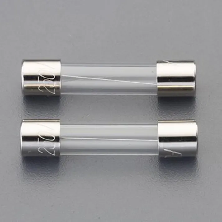 管ヒューズ(B種溶断/2本) 250Vx5.0A/φ6.4mm EA758ZX-335 4550061993446【別送品】