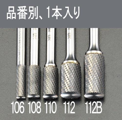 超硬カッター(ステンレス用) 12x19mm/6mm軸 EA819JJ-112 4518340075153【別送品】