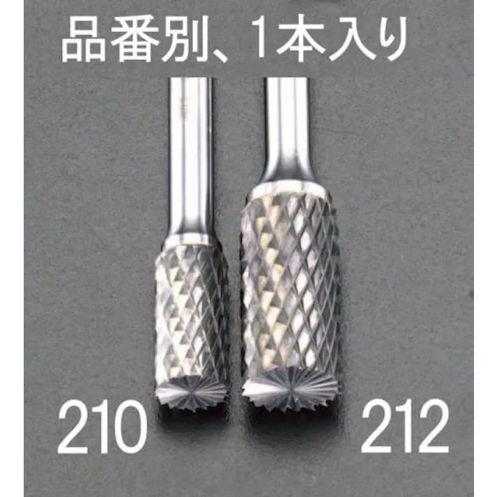 ESCO 10x19mm /6mm軸 超硬カッター(鉄・鋳物用) EA819JJ-210 4518340075665(CDC)【別送品】