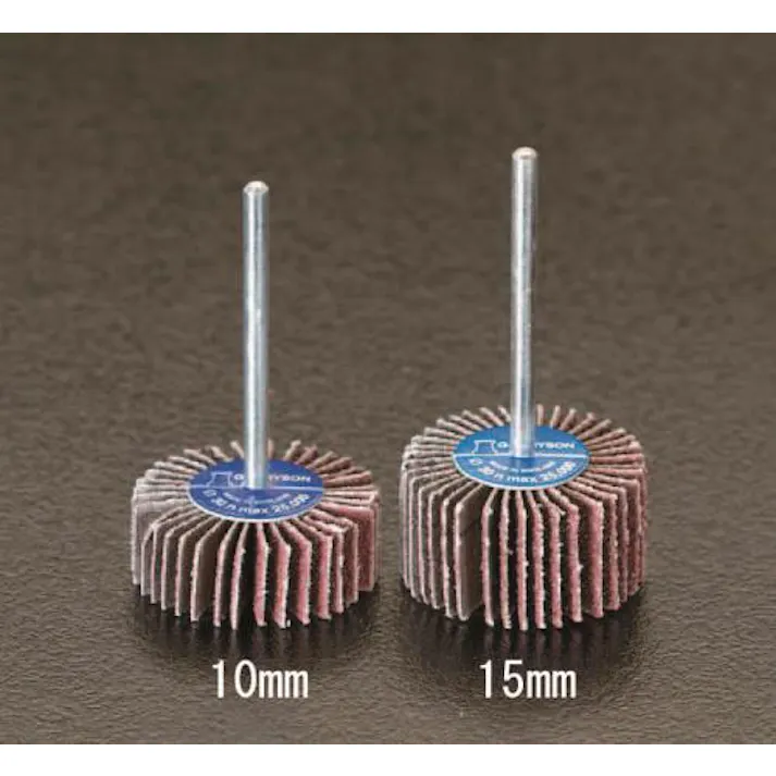 ESCO #100 30x15mm/3mm軸 フラップホイール EA819AD-32D 4518340082878(CDC)【別送品】