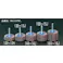フラップホイール 50x30mm/6.0mm軸 #240 EA819AE-15H 4518340088092【別送品】