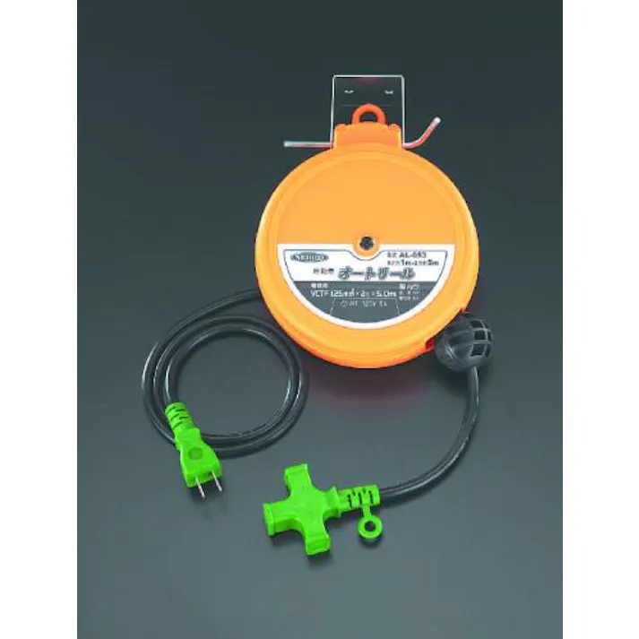 日動工業 AC125V/12Ax6.0m オートリール EA815SS-10 4518340151239(CDC)【別送品】