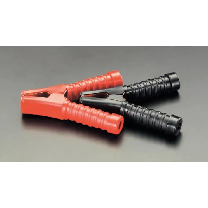 大自工業(Meltec) ブースタークリップ(赤・黒) 100A EA812JY-23 4518340163713【別送品】