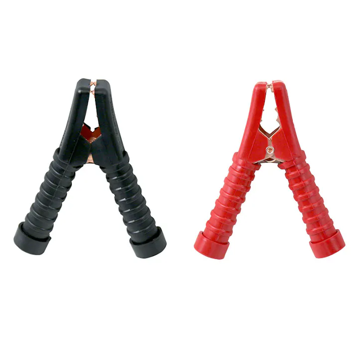 大自工業(Meltec) ブースタークリップ(赤・黒) 100A EA812JY-23 4518340163713【別送品】